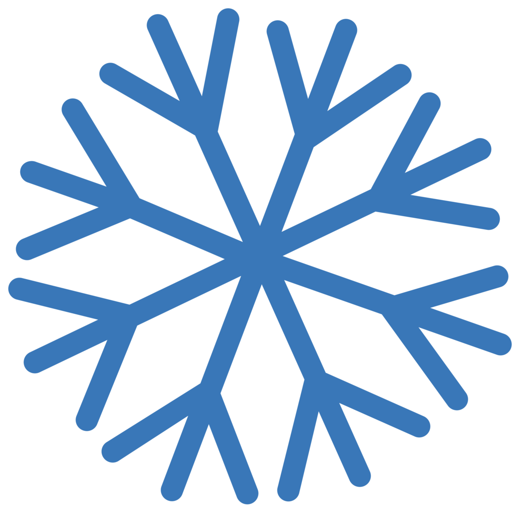 Snowflake With Transparent Background - Snowflake Symbol Clipart (1033x1024), Png Download
