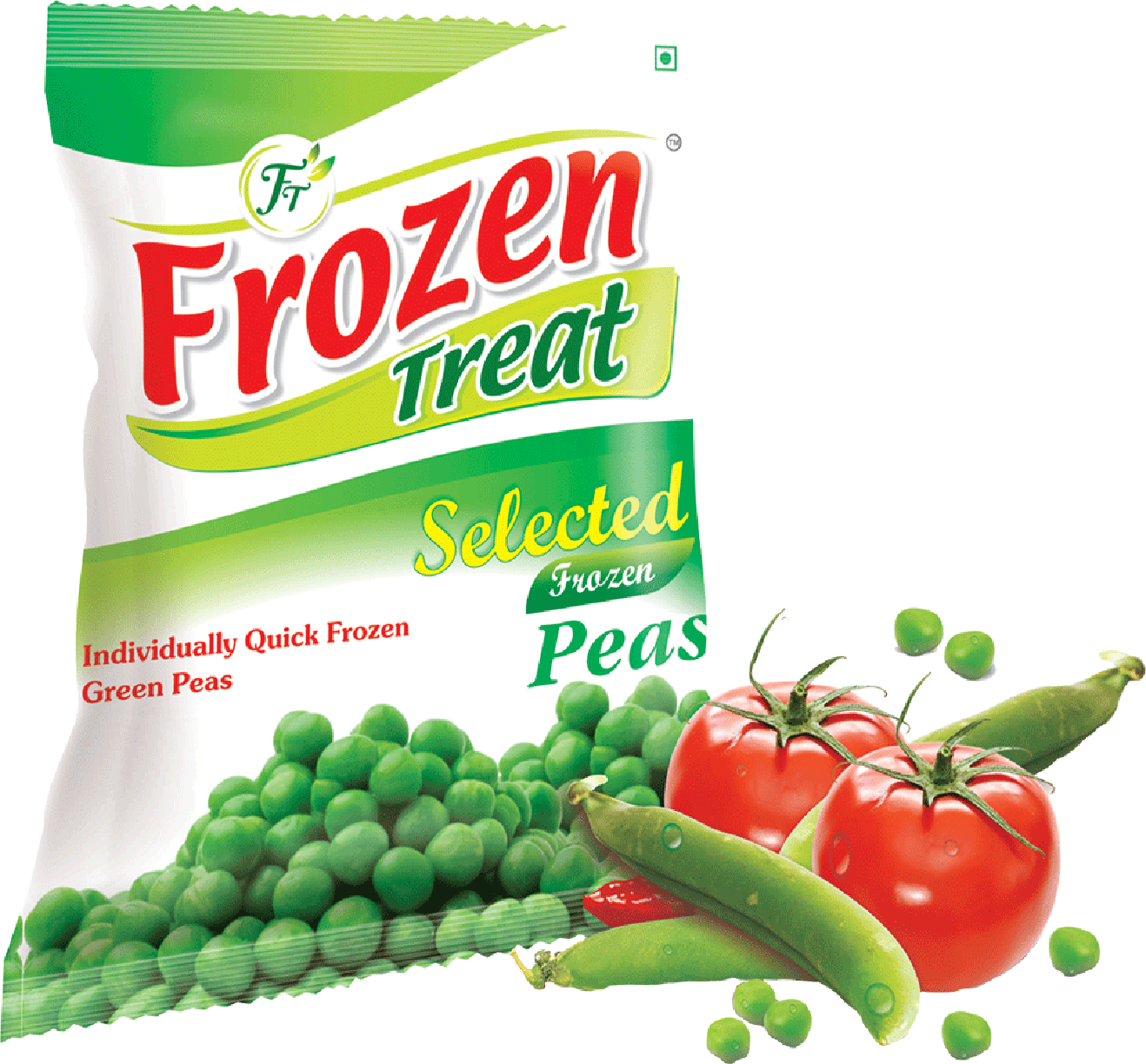 Frozen Treat Green Peas, जमे हुए मटर, फ्रोजन पीज In - Frozen Treat French Fries Clipart (1318x1224), Png Download