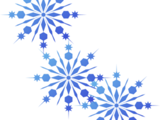 Snowflakes Clipart Vector - Snowflake Without A Background - Png Download (640x480), Png Download