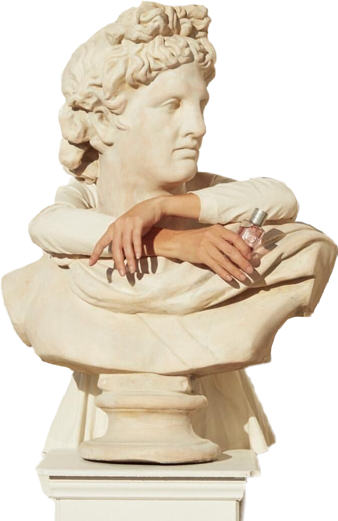 #greek #ancientgreece #statue #aesthetic #softaesthetic - Sculpture Clipart (666x1024), Png Download