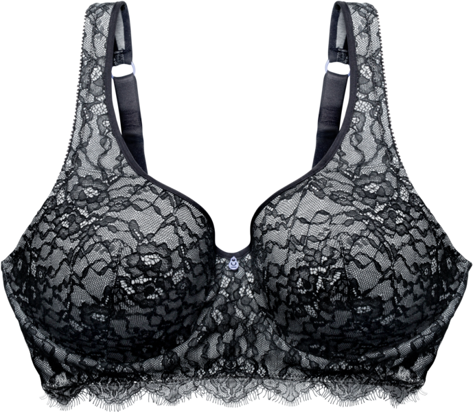 The Jessica Lace Plunge - Brassiere Clipart (696x604), Png Download