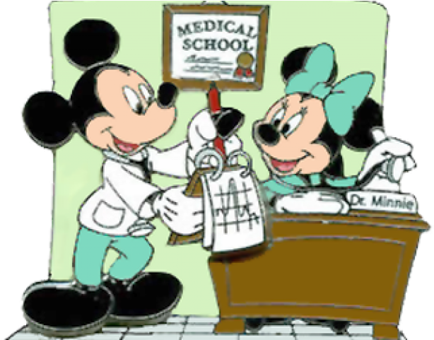 Mickey Mouse Doctor Clipart - Large Size Png Image - PikPng