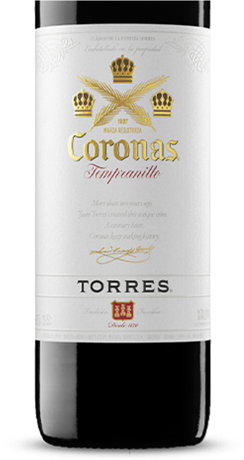 Coronas Tempranillo 2016 Von Miguel Torres Spanien - Torres Sangre De Toro Clipart (493x928), Png Download