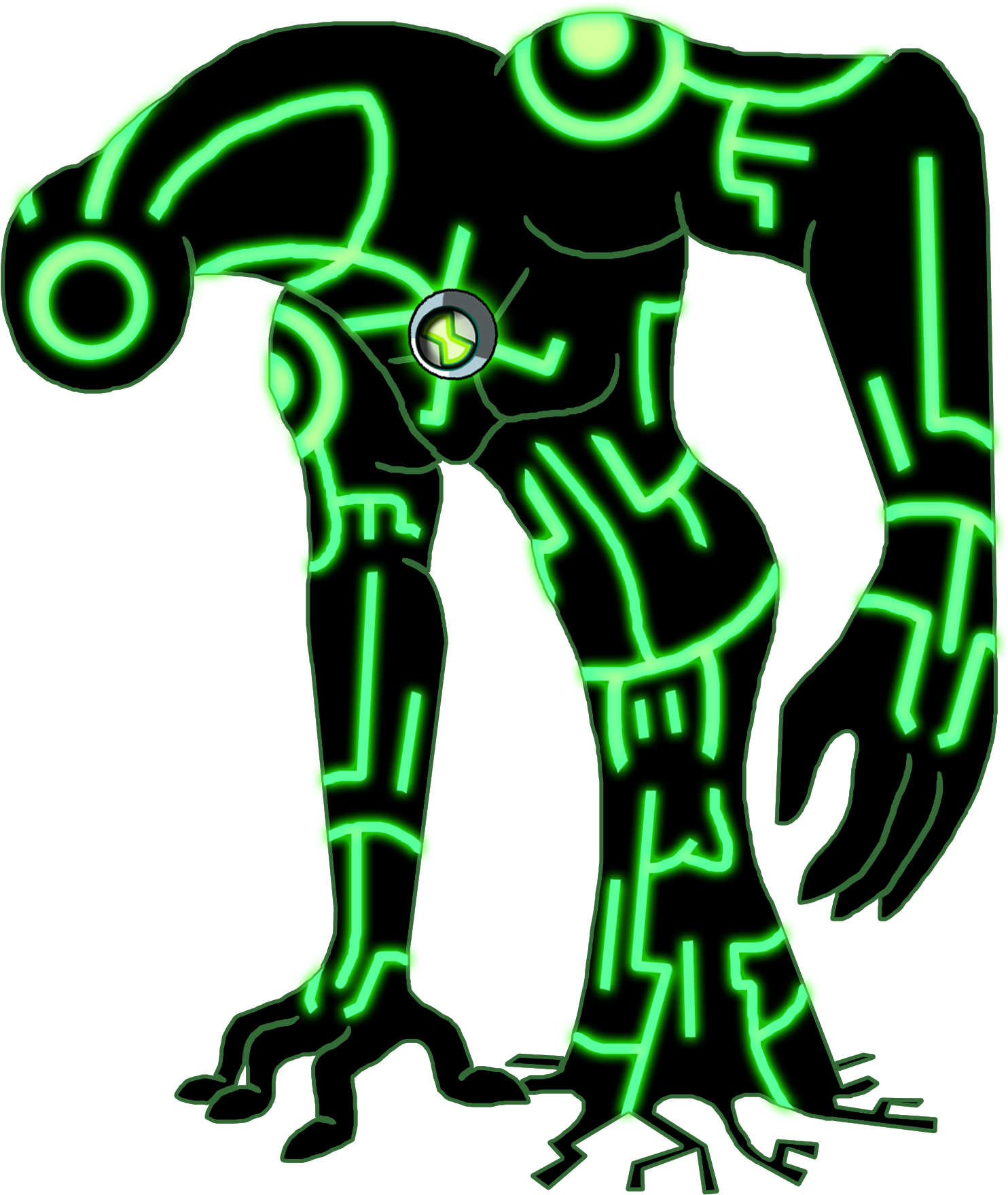 Ben10 Clip Art - Ben 10 Upgrade Png Transparent Png (1484x1760), Png Download