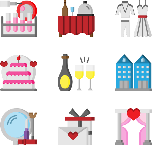 Wedding - Shopping Center Product Icon Clipart (600x564), Png Download