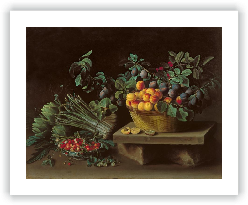 Bodegón Con Frutas - Oil Painting Clipart (800x658), Png Download
