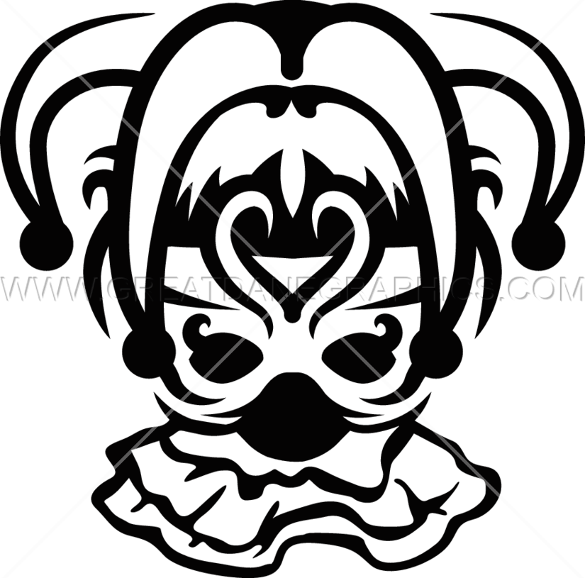 Mardi Gras Jester Mask - Illustration Clipart (825x815), Png Download