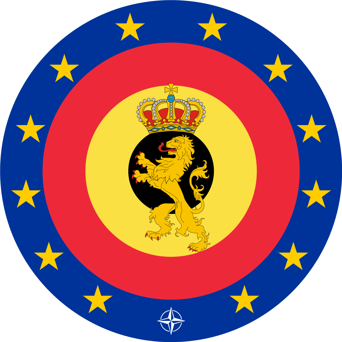 Picture Library Download Belgian Armed Forces Wikipedia - Belgian Armed Forces Clipart (1200x1200), Png Download