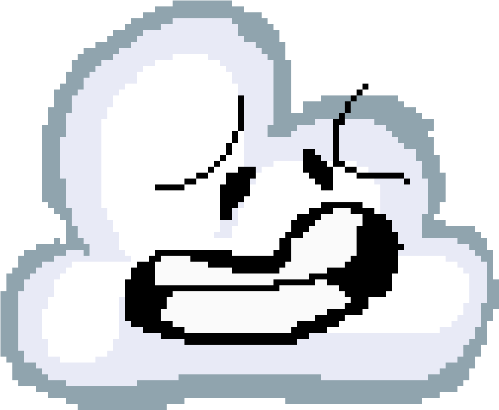 Cloudy - Emoticon Clipart (1200x1200), Png Download