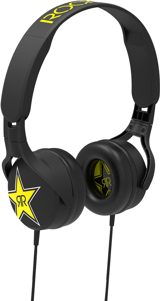 Rockstar Headphones Clipart (1000x999), Png Download