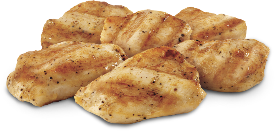 Cooked Chicken Png - Grilled Chicken Strips Chick Fil Clipart (988x462), Png Download