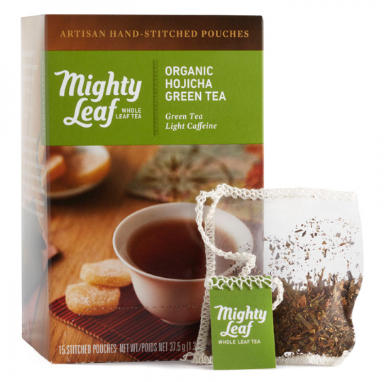 Organic Hojicha Tea Bags - Organic Mighty Leaf Tea Clipart (720x540), Png Download