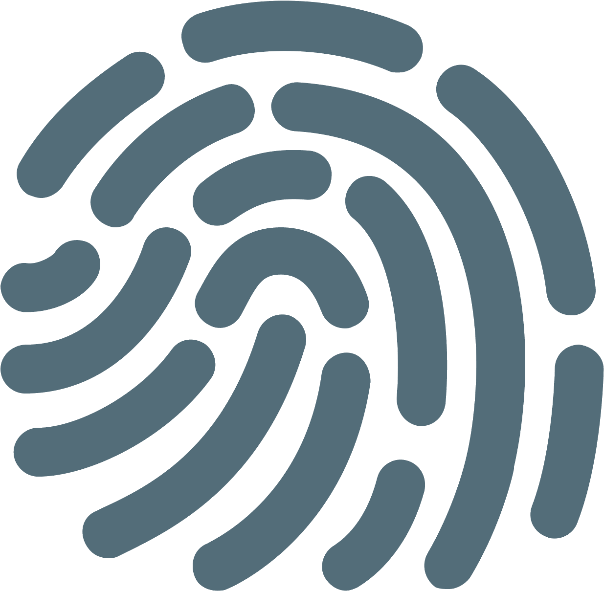 Fingerprint , Png Download - Fingerprint Png Ios Clipart (1235x1209), Png Download