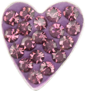 Ch2029 Purpleheart April Ffg Sku - Heart Clipart (600x600), Png Download