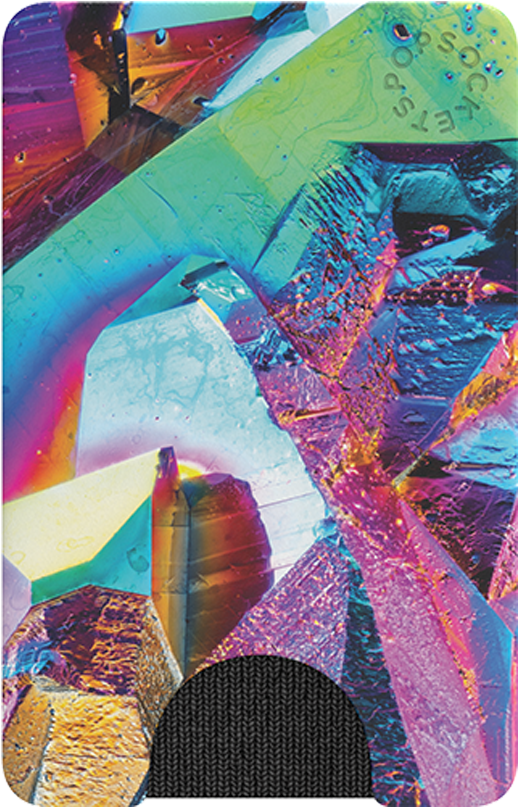 Popwallet Rainbow Gemstone - Popsockets Rainbow Gem Gloss Clipart (1000x1000), Png Download