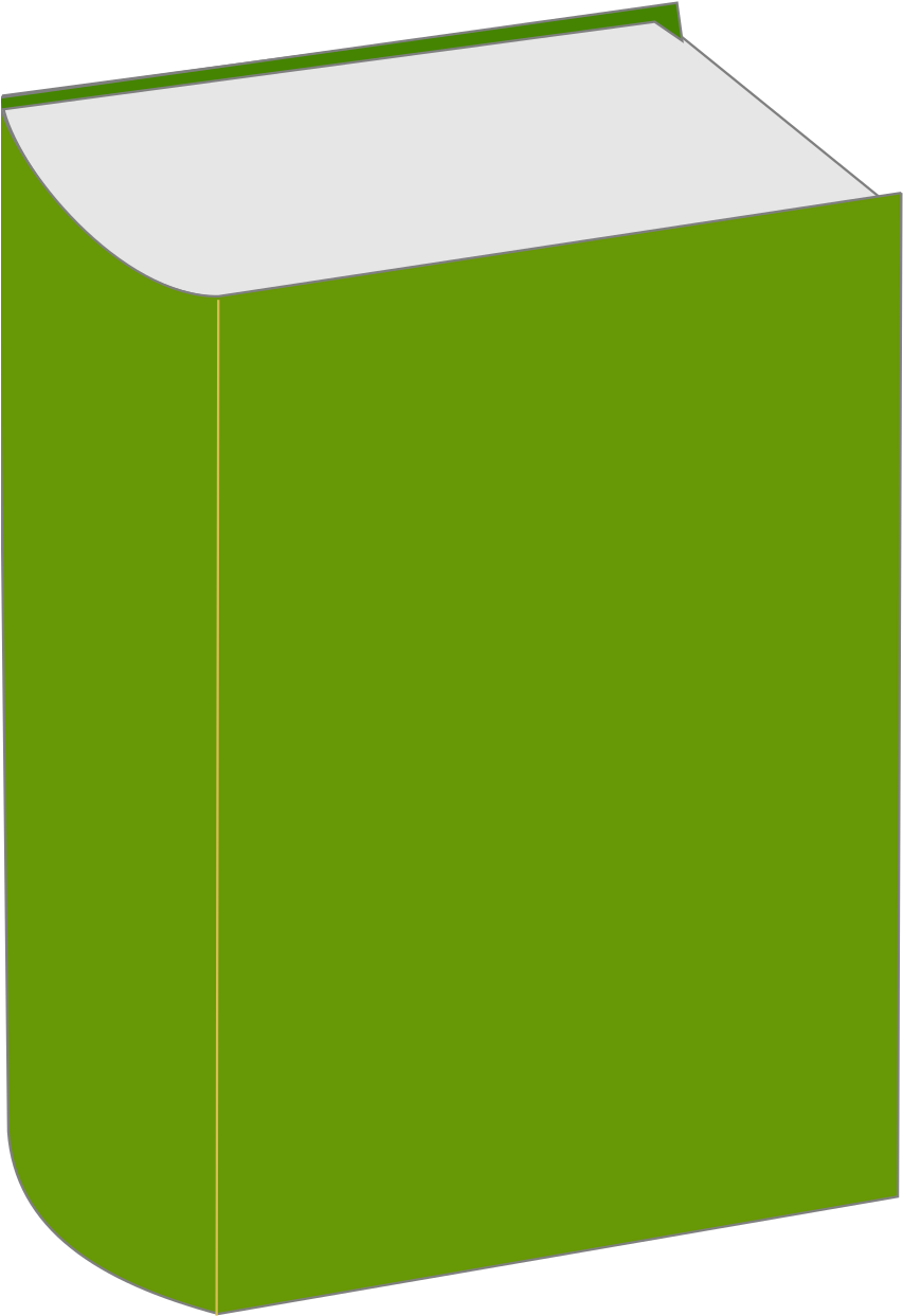 This Free Icons Png Design Of Green Book - Books Png Small Size Clipart (1697x2400), Png Download