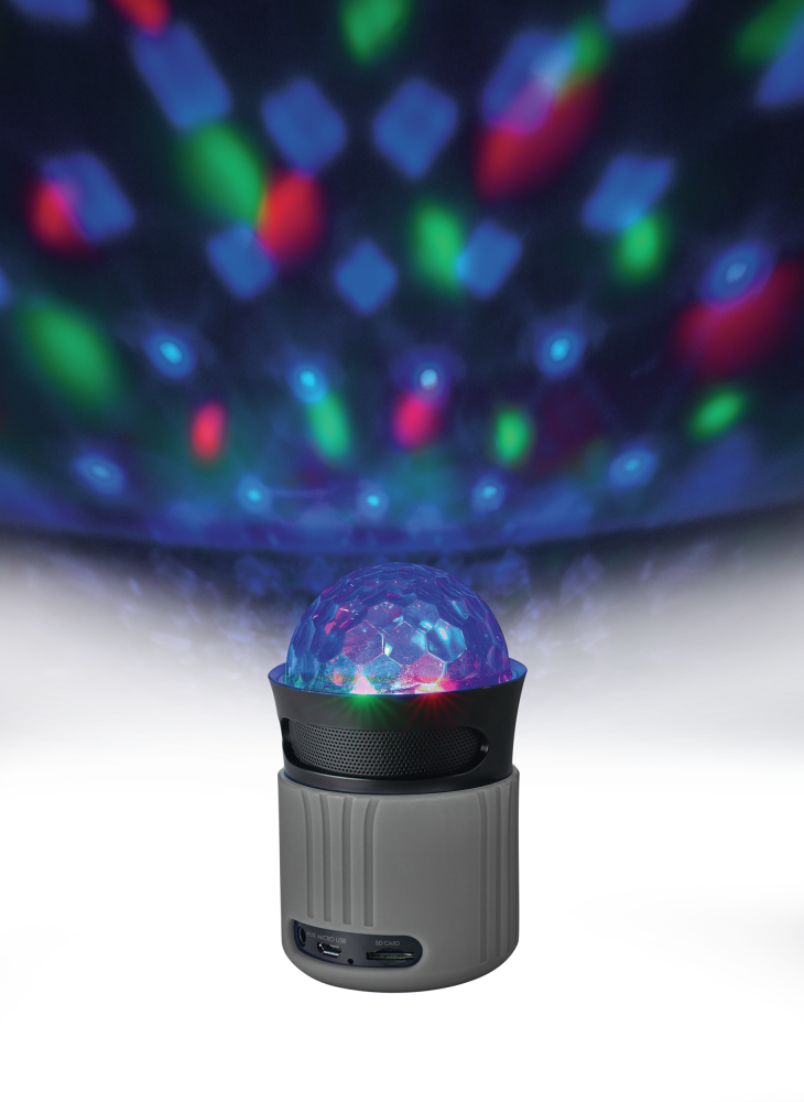 Dixxo Go Wireless Bluetooth Speaker With Party Lights - Trust Dixxo Go Wireless Bluetooth Speaker With Party Clipart (730x1000), Png Download
