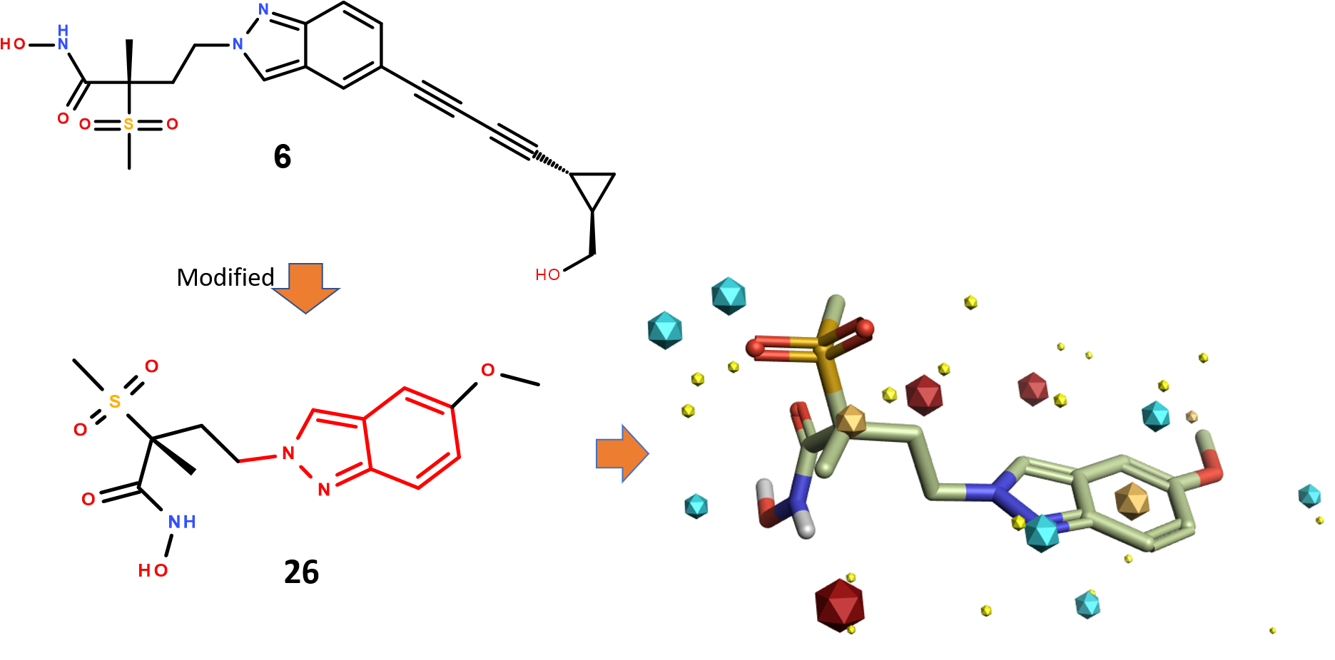 The Bioactive Conformation Of Compound 26 Was Used - Graphic Design Clipart (1886x946), Png Download