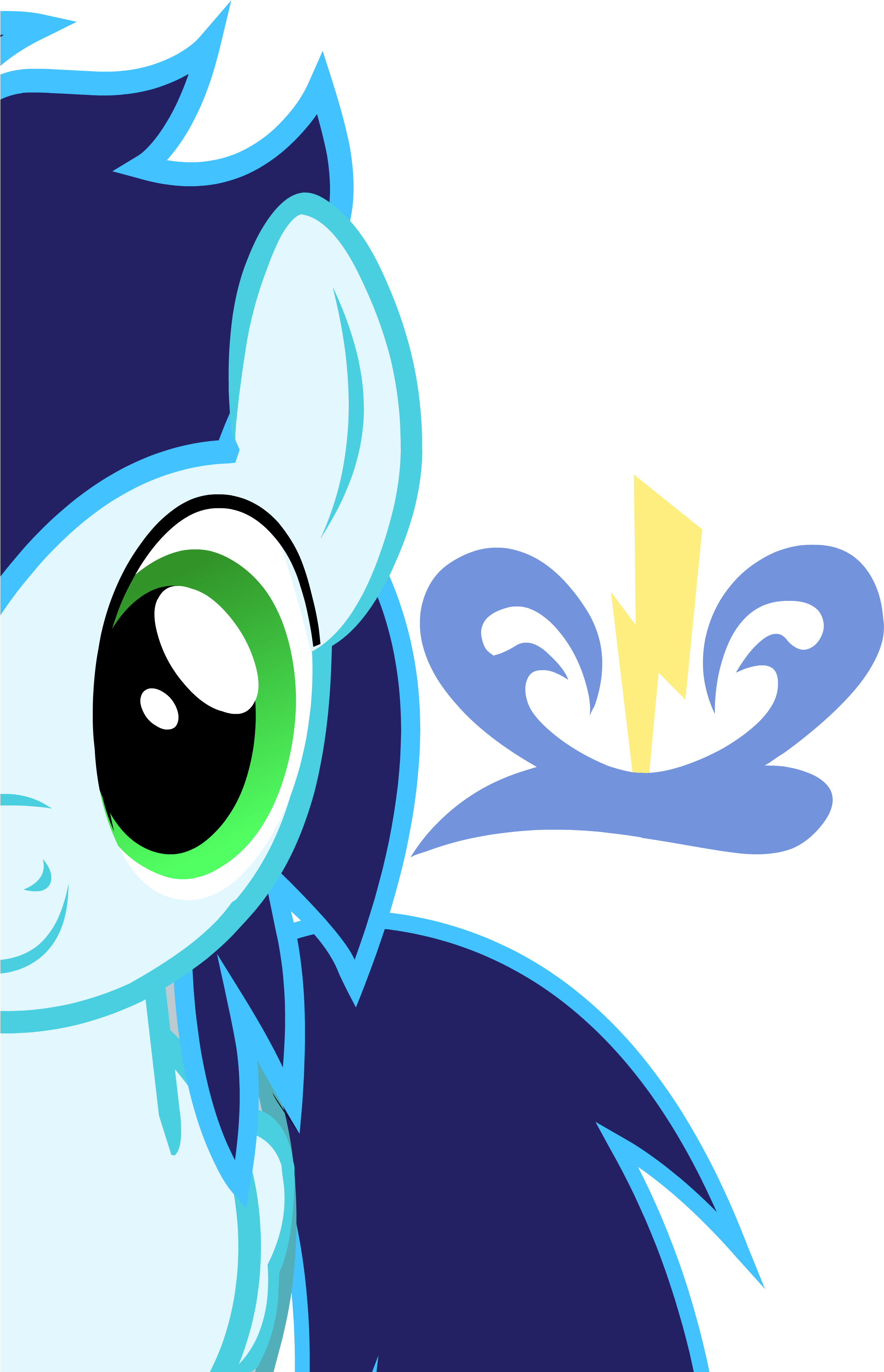 My Little Pony - My Little Pony Soarin Clipart (2467x3746), Png Download