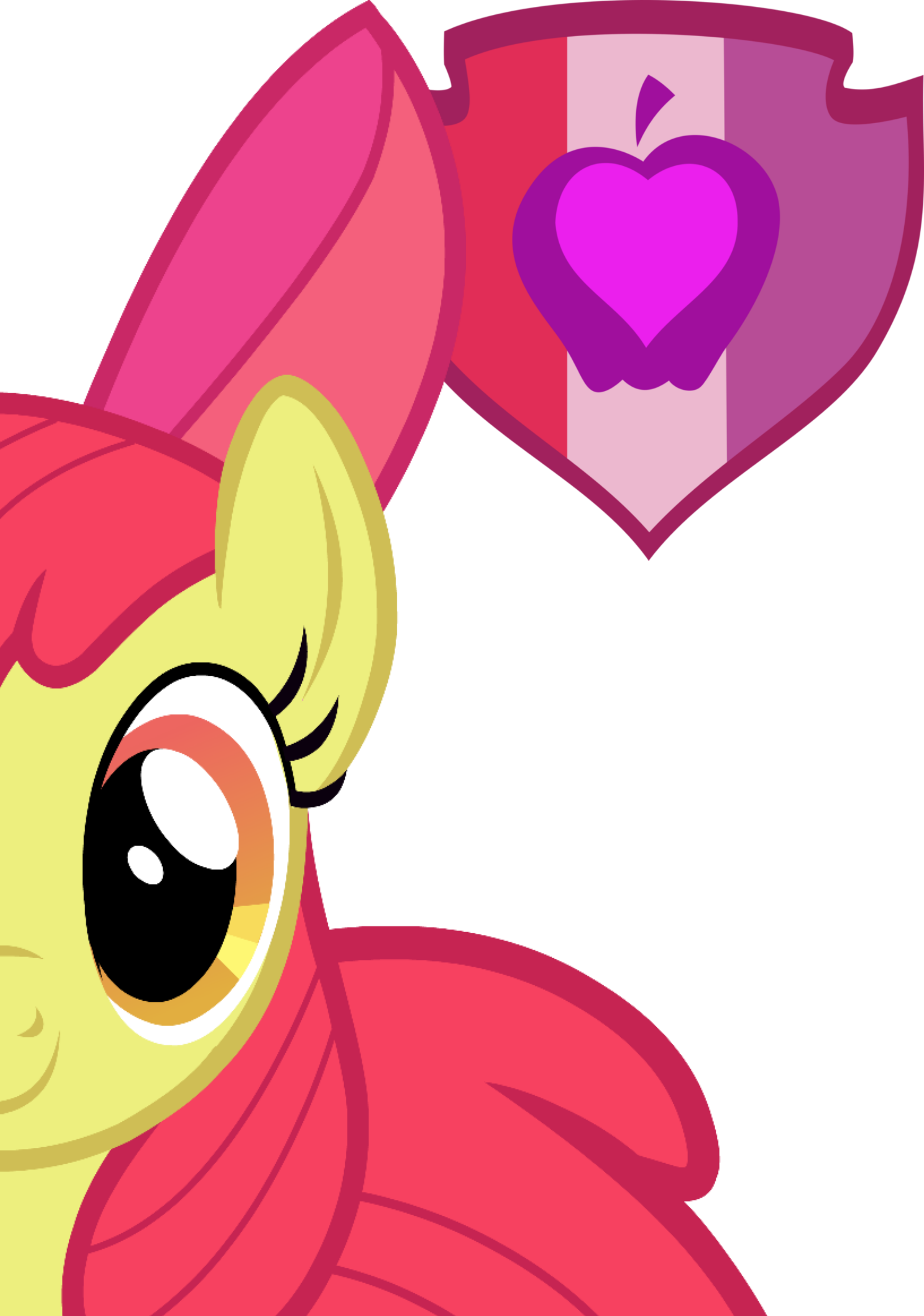 My Little Pony - Fluttershy My Little Pony Heads Clipart (2625x3738), Png Download