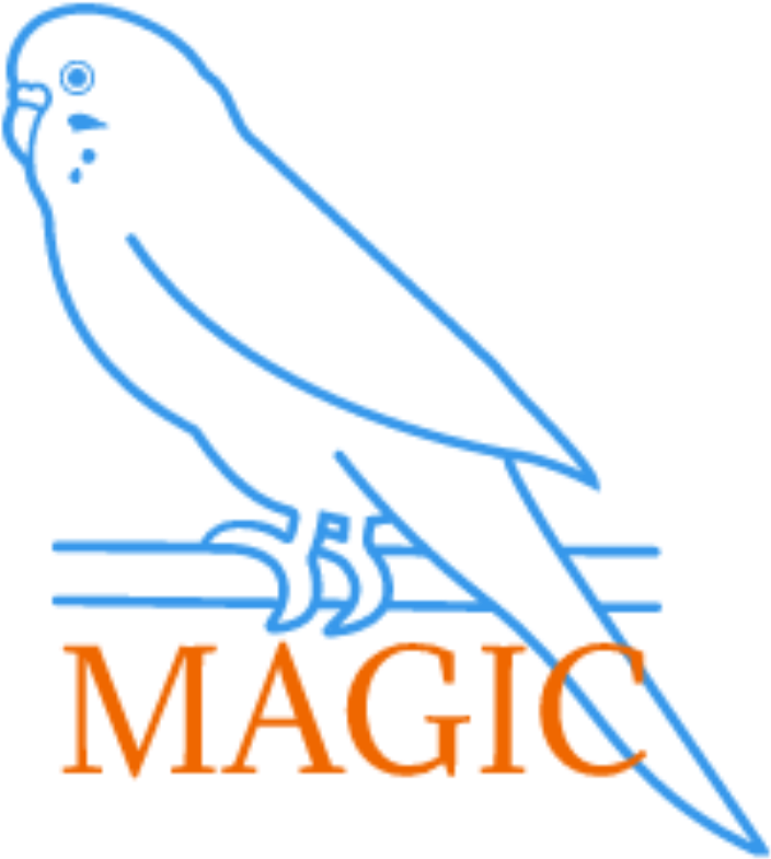Parakeet Magic Parakeet Magic - Parrot Clipart (704x785), Png Download