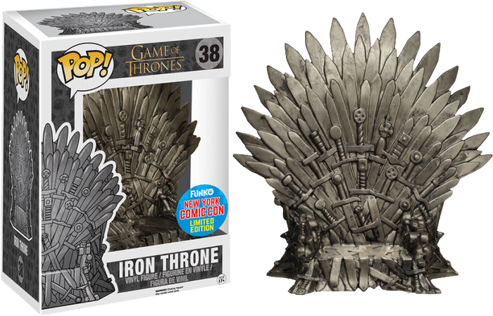 Pop Throne , Png Download - Funko Pop Iron Throne Clipart (700x449), Png Download
