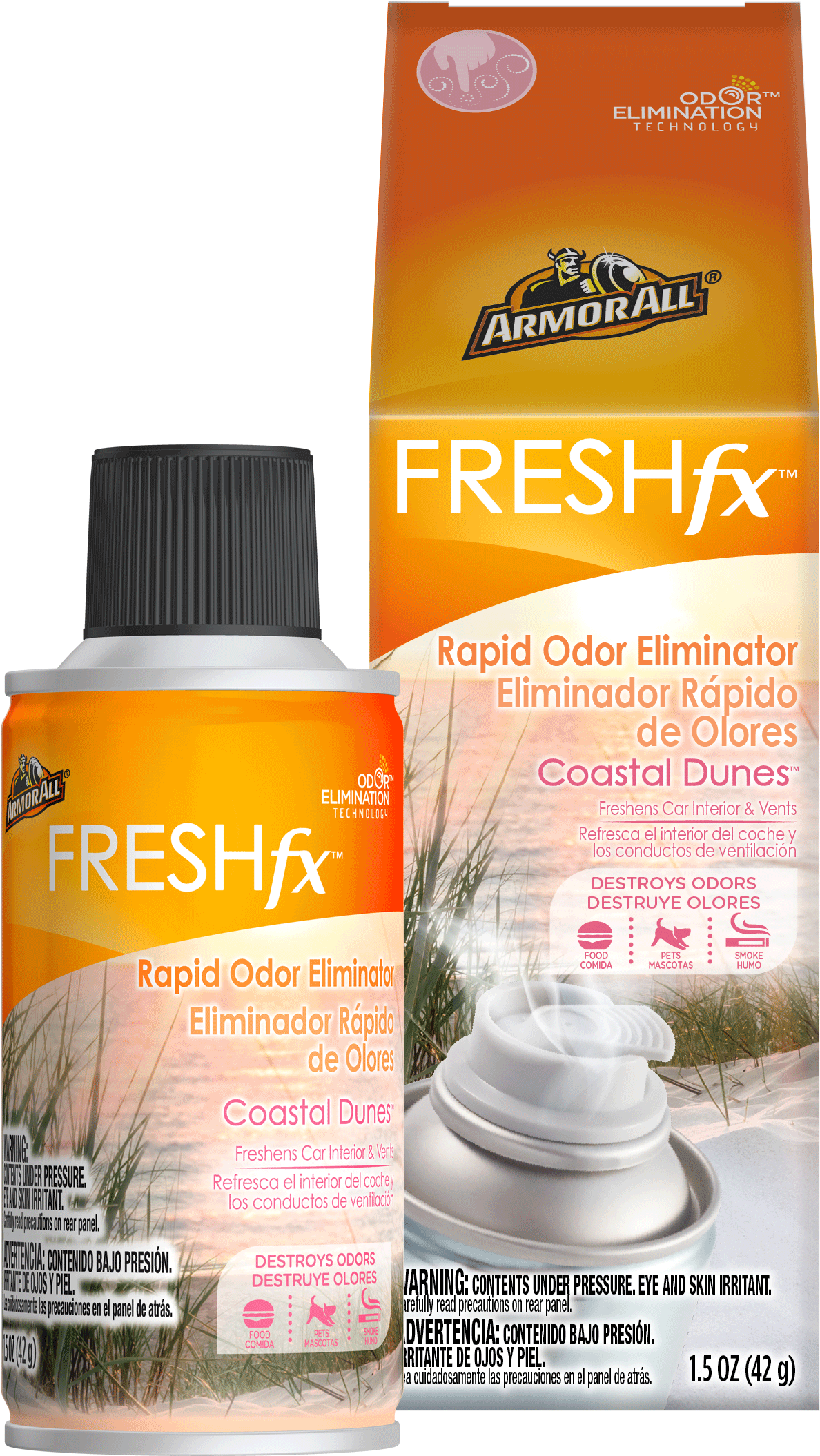 Armor All Freshfx Rapid Odor Eliminator, Coastal Dunes, - Odor Eliminator Clipart (2400x2400), Png Download