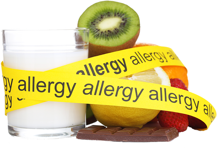 Comida Alergica 1 - Food Allergy Clipart (800x534), Png Download
