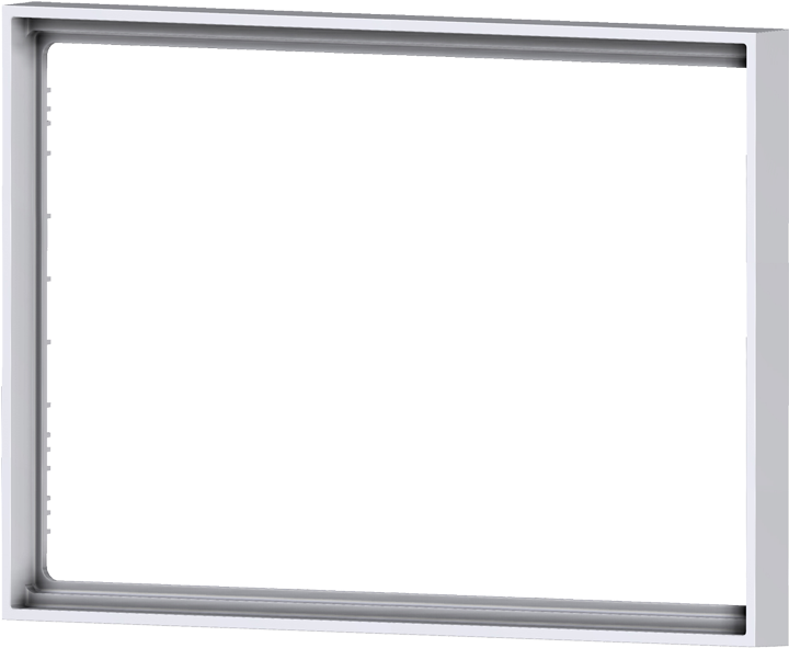 Rectangular Frame Form - Square Clipart (1000x1000), Png Download