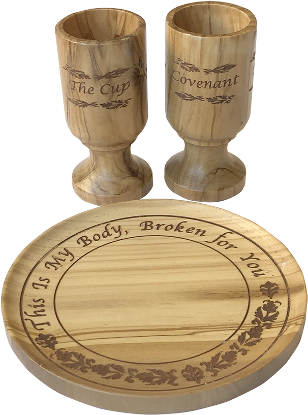 Olivewood Communion Set - Wood Clipart (720x894), Png Download