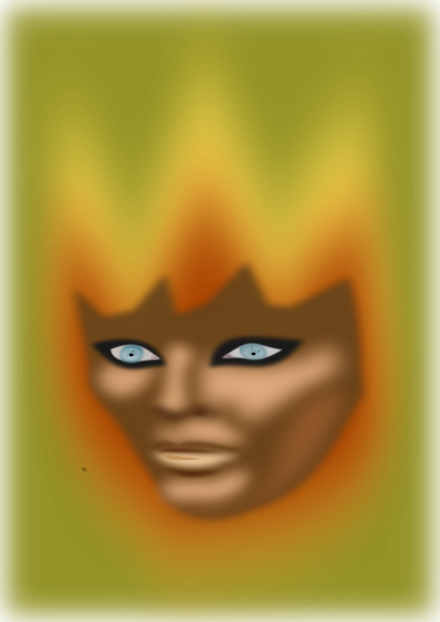 Mascara Png - Visual Arts Clipart (636x900), Png Download