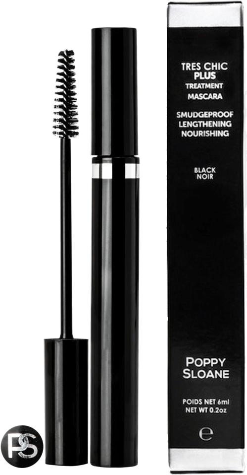 Poppy Sloane Tres Chic Plus Smudge Proof Mascara - Mascara Clipart (1024x1024), Png Download