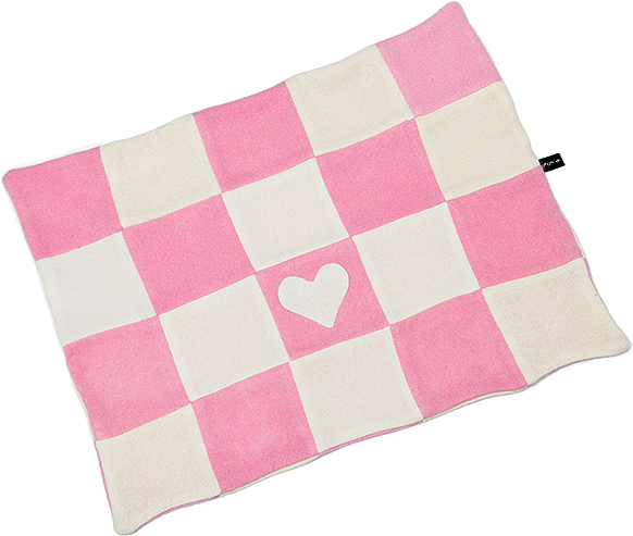 Checkered Heart Blanket - Patchwork Clipart (600x600), Png Download