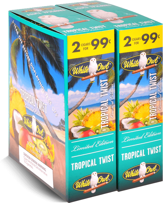 White Owl - White Owls Blunts Flavors Clipart (750x750), Png Download