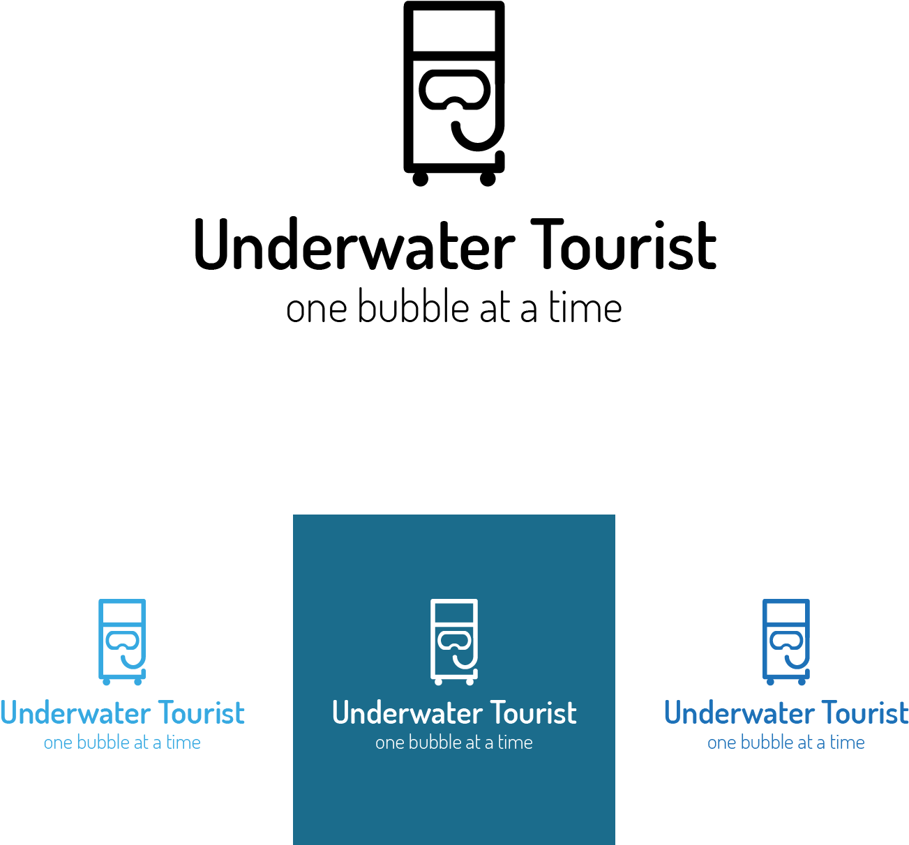 Logo Design By Shanchud For Underwater Tourist , Png - Graphic Design Clipart (1303x1212), Png Download