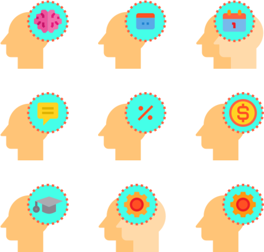 Personal Thinking Clipart (600x564), Png Download