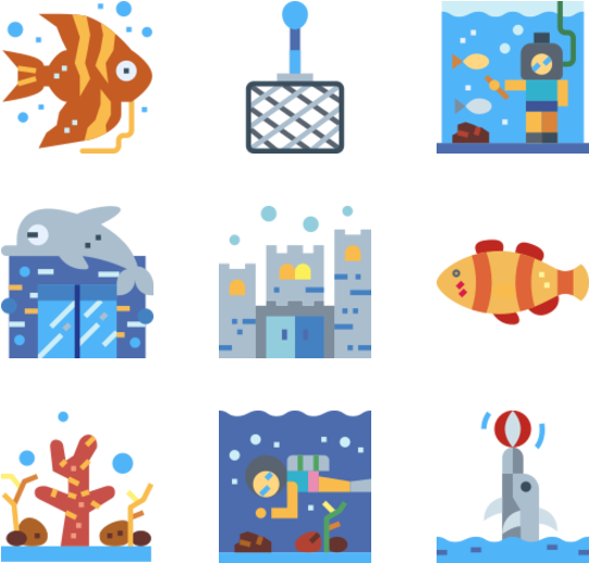 Aquarium Clipart (600x564), Png Download