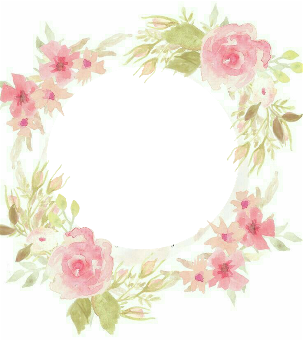 #frame #pictureframe #flowers #flores #watercolor #pastels - Try A Little Harder To Be A Little Better Clipart (1024x1151), Png Download