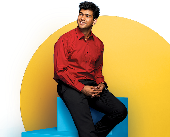 Master In Business Management - Sitting Clipart (595x523), Png Download