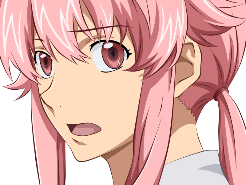 Lien Direct, 2018/18/5/1525469972 Mirai Nikki Gasai - Most Funniest Anime Meme Clipart (800x600), Png Download