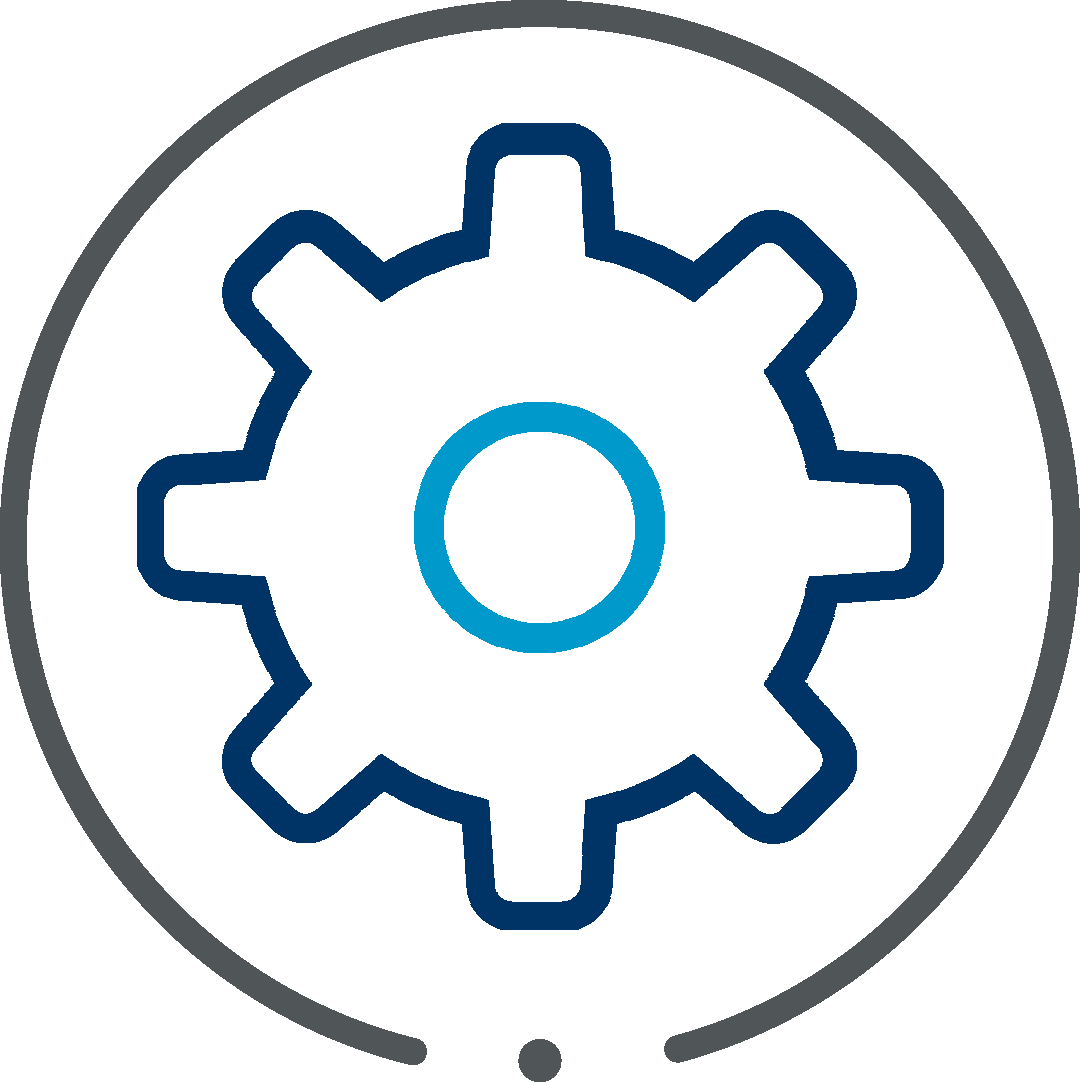 Gear Dollar Icon , Png Download - Manage Icon Clipart (1080x1082), Png Download