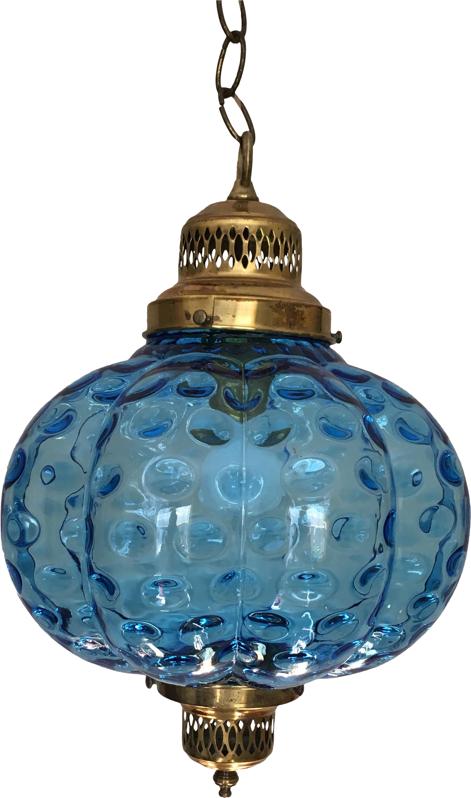 M#century Blue Swag Pendant Light - Chandelier Clipart (1776x3003), Png Download