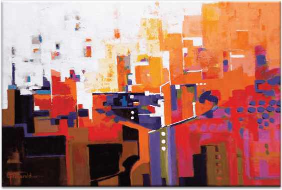 Travel News Wall Art - Modern Art Clipart (600x600), Png Download