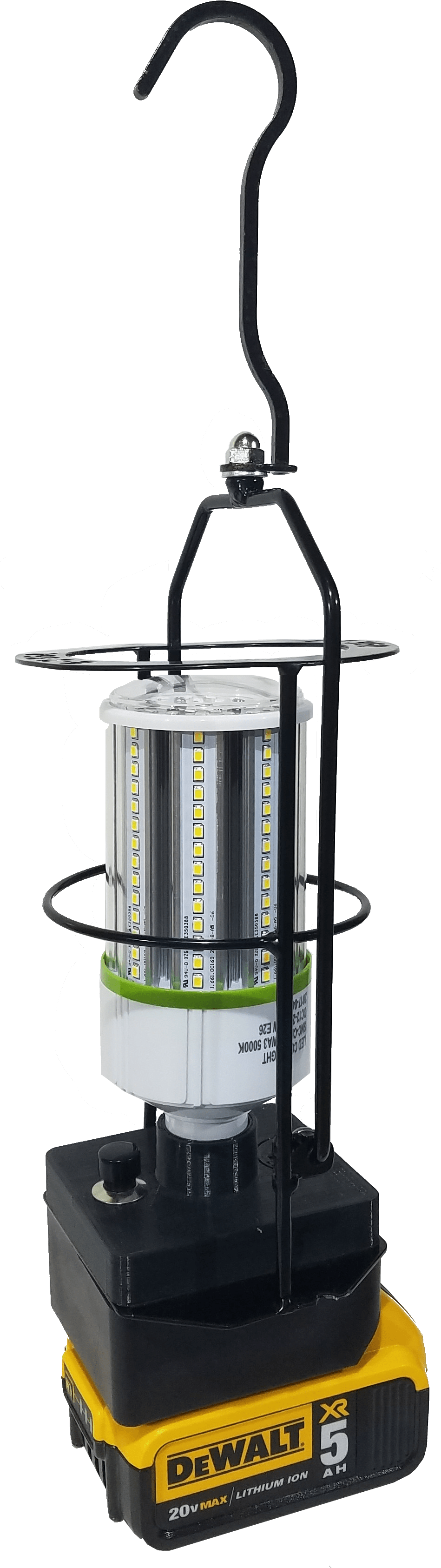 Battery Powered Reversable Hanging Light - Lantern Clipart (951x3392), Png Download