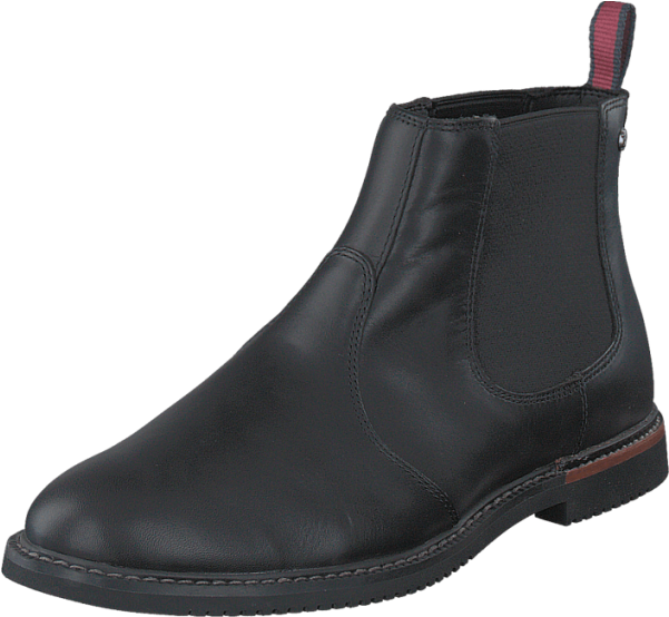 Timberland Brook Park Chelsea Black Smooth Boots Black - Frye Sam Chelsea Boot Clipart (600x600), Png Download