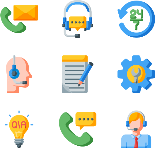 Call Center Service Clipart (600x564), Png Download