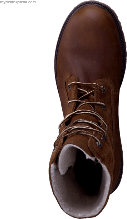 Women's Timberland 8328r Teddy Fleece 6 Inch Brown - Suede Clipart (600x750), Png Download