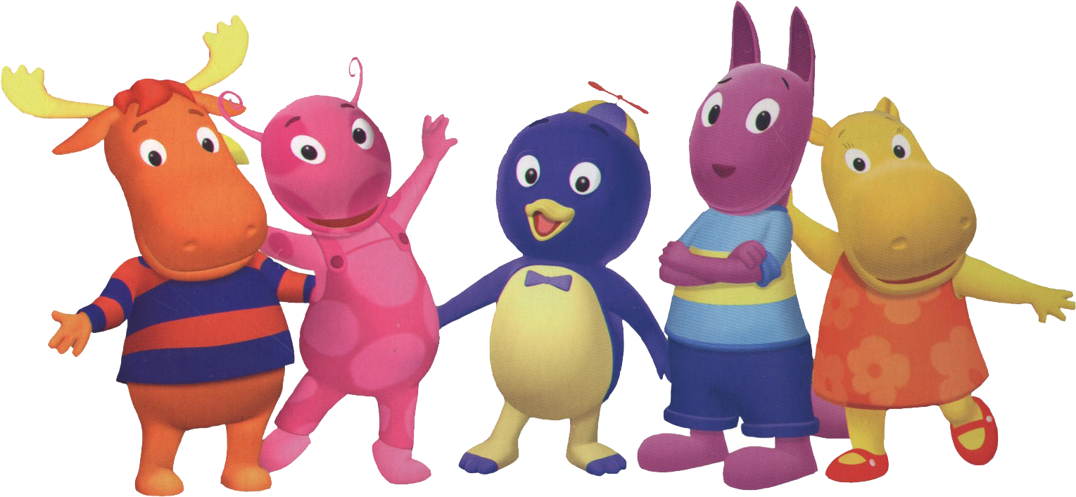 Imagem Vetorial Gratis - All Backyardigans Clipart (1529x706), Png Download