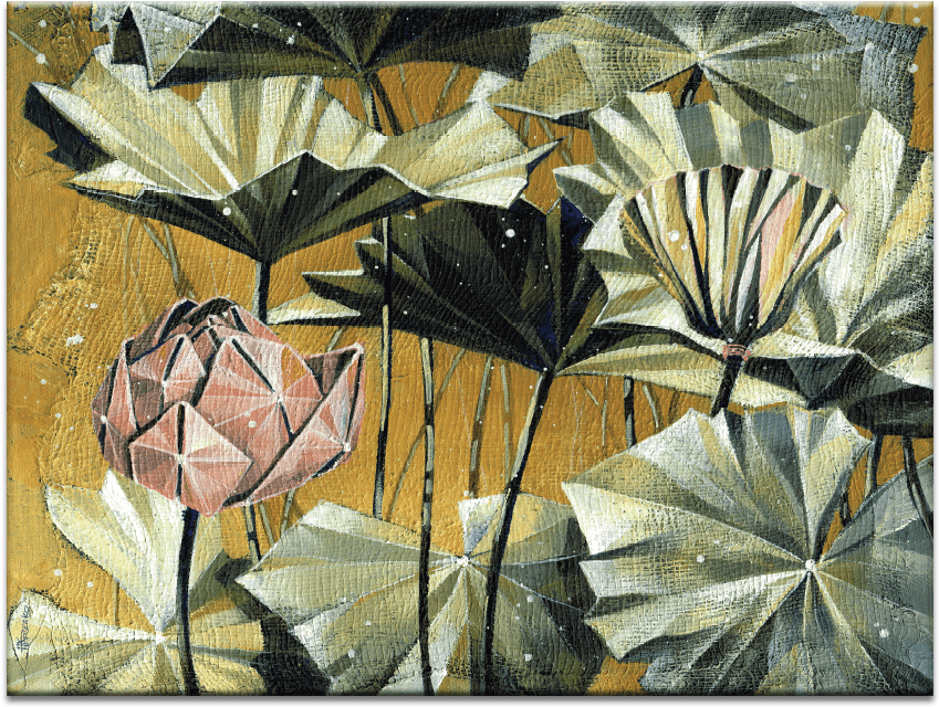 45ok Golden Swamp - Motif Clipart (900x900), Png Download