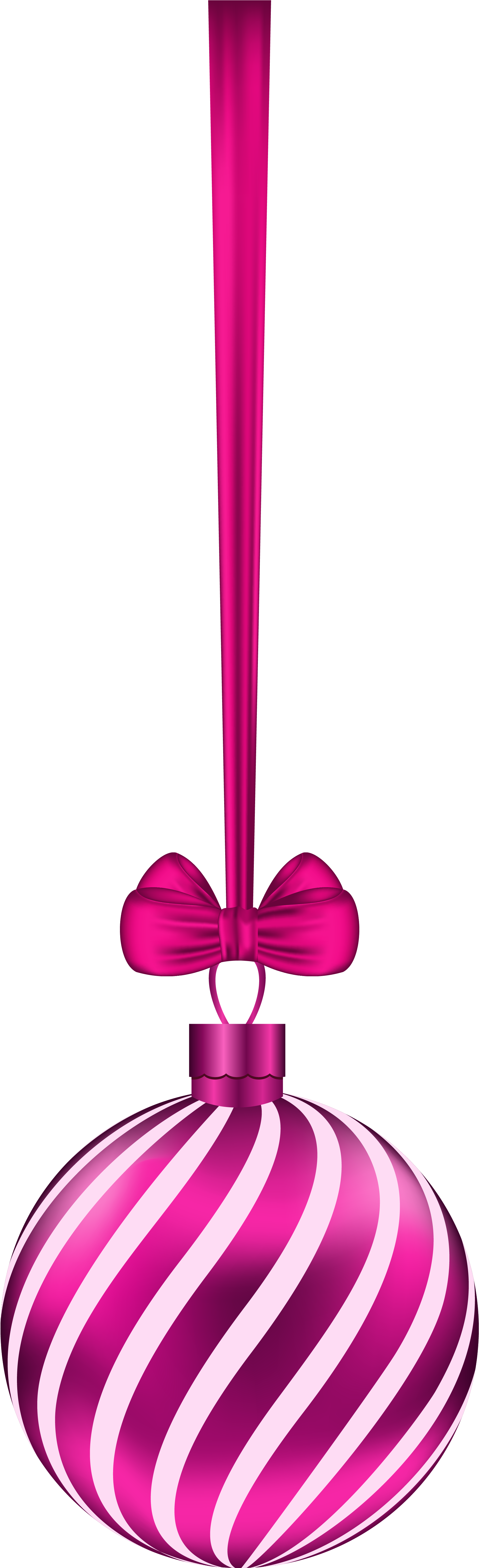 Christmas Ball Transparent Png Clip Art Image - Centrepiece (2108x6286), Png Download